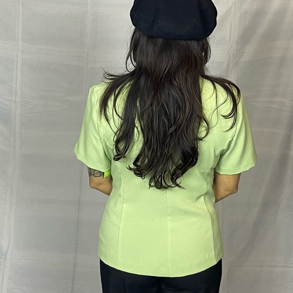 60/70s Mint Mod Shirt - Picture 4 of 5